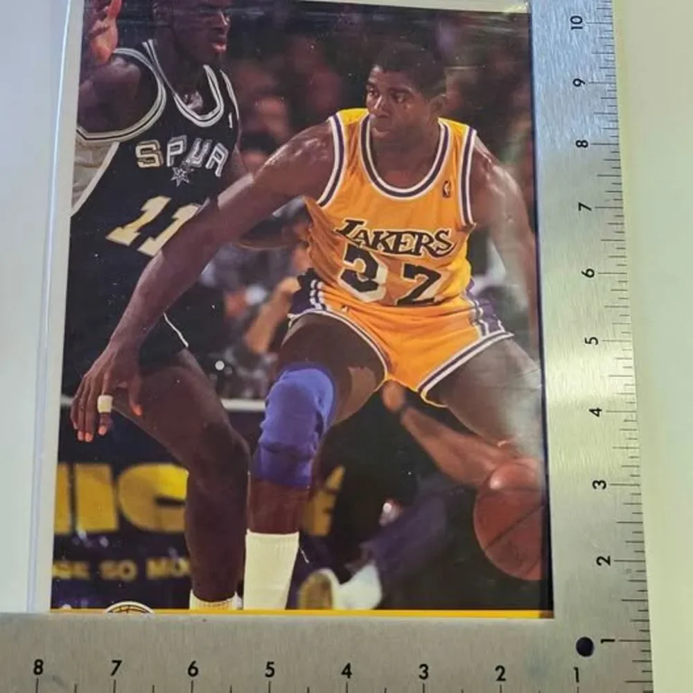 NBA Hoops Action Photos Magic Johnson 8x10 Sealed